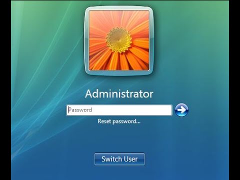Windows vista home premium administrator password recovery